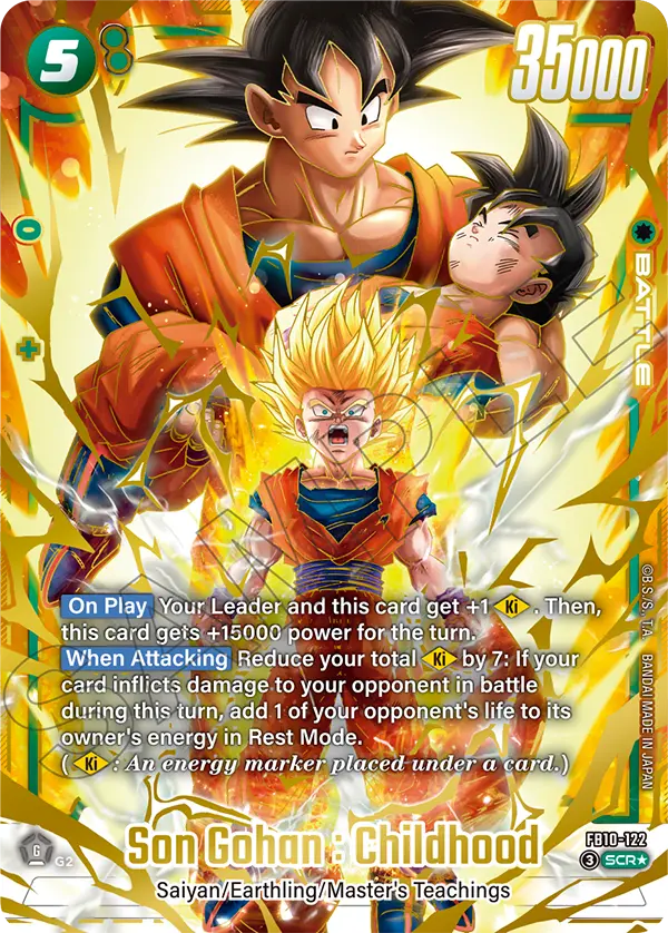 FB10-122 Son Gohan : Childhood