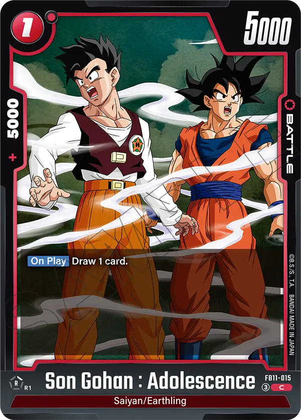 FB11-015 Son Gohan : Adolescence