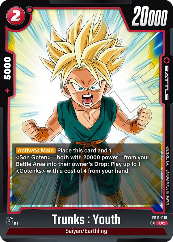 FB11-018 Trunks : Youth