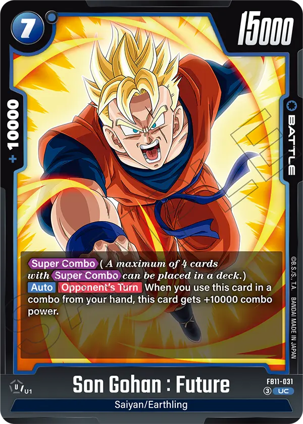 FB11-031 Son Gohan : Future