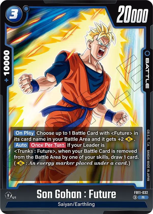 FB11-032 Son Gohan : Future