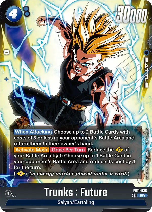 FB11-036 Trunks : Future