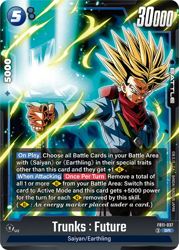 FB11-037 Trunks : Future
