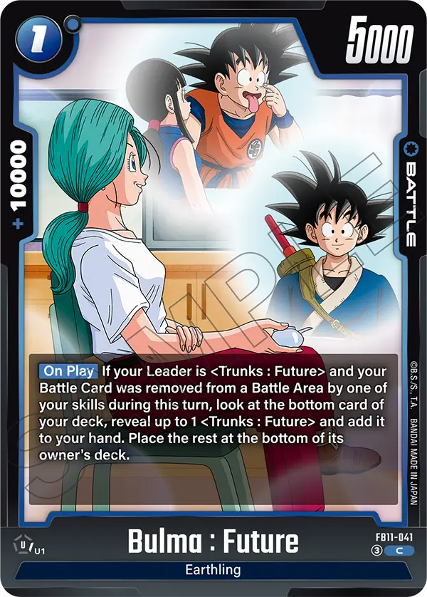 FB11-041 Bulma : Future