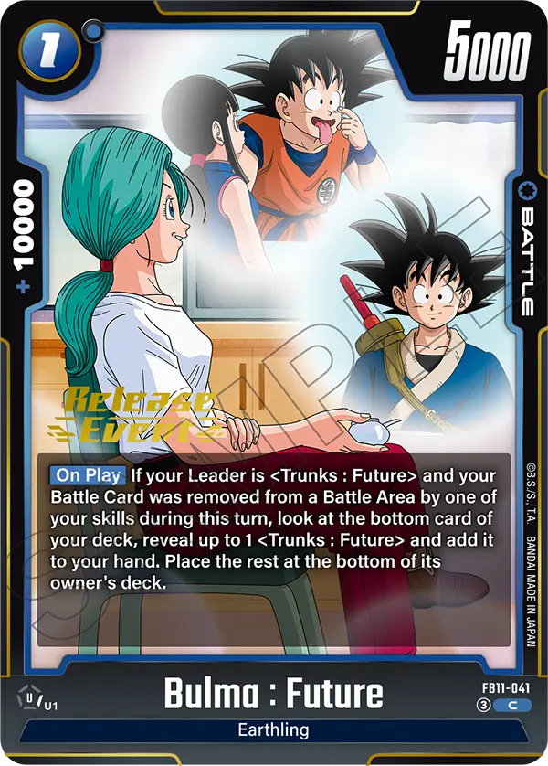 FB11-041 Bulma : Future