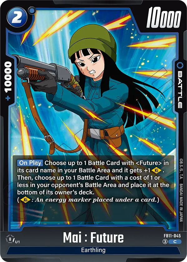 FB11-045 Mai : Future