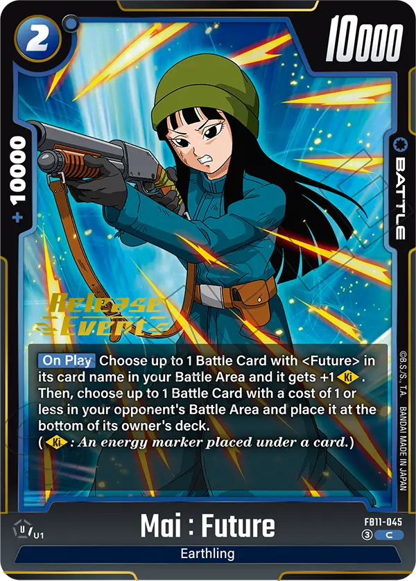 FB11-045 Mai : Future