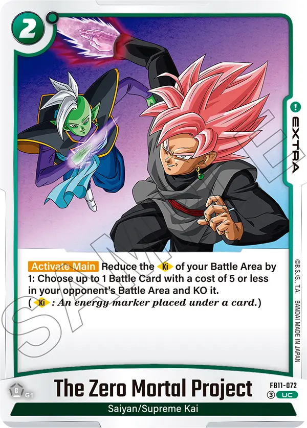 FB11-072 The Zero Mortal Project