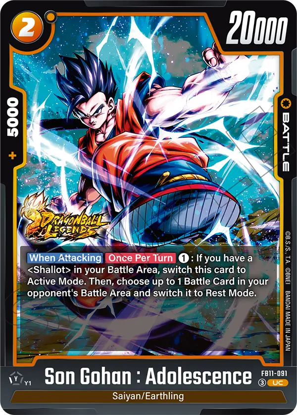 FB11-091 Son Gohan : Adolescence