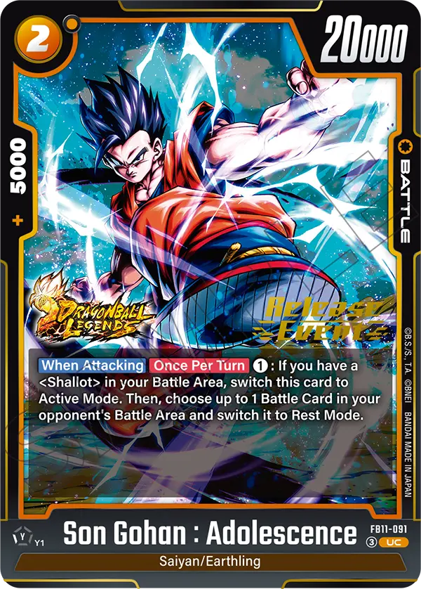 FB11-091 Son Gohan : Adolescence