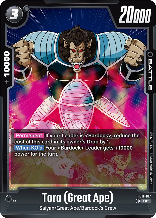 FB11-107 Tora (Great Ape)