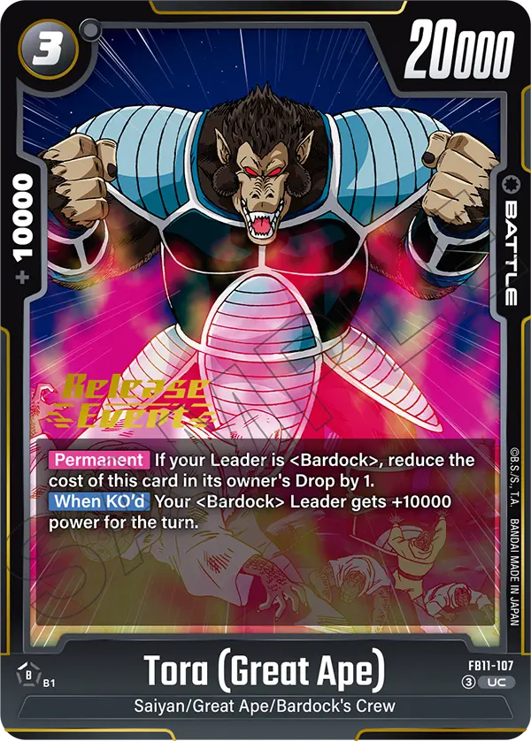 FB11-107 Tora (Great Ape)