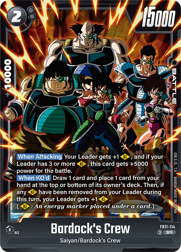 FB11-114 Bardock's Crew