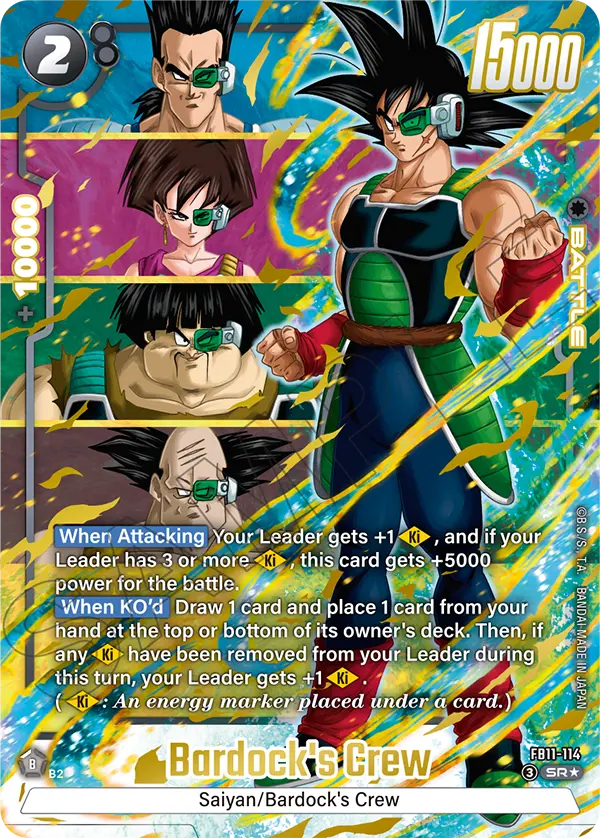FB11-114 Bardock's Crew
