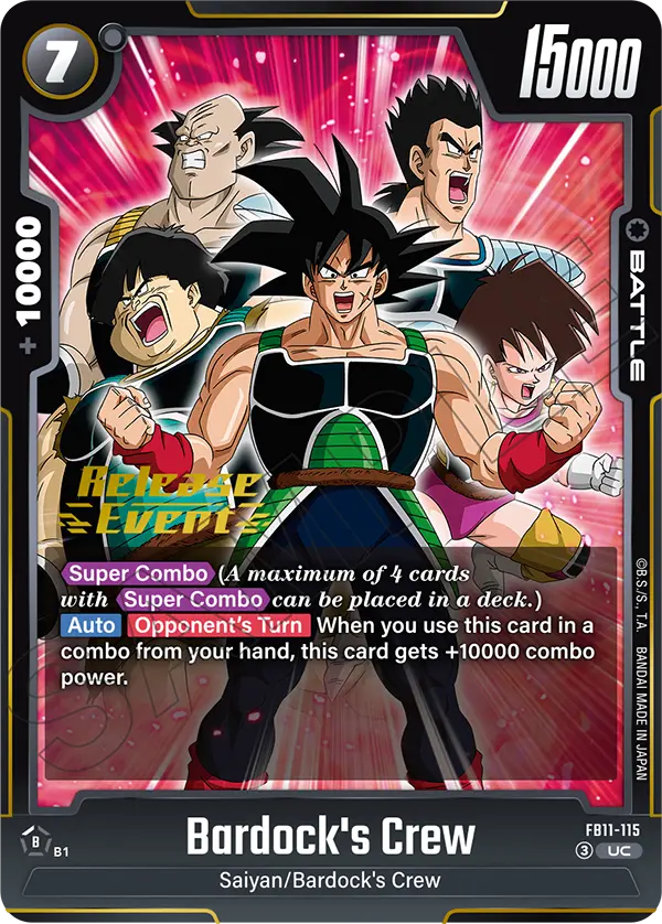 FB11-115 Bardock's Crew