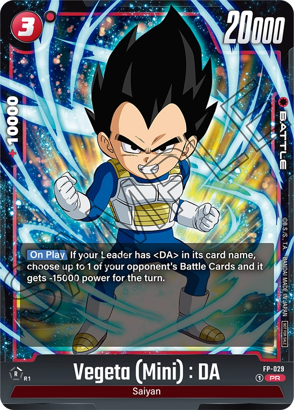 FP-029 Vegeta (Mini) : DA