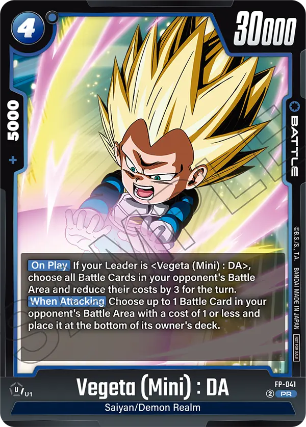 FP-041 Vegeta (Mini) : DA