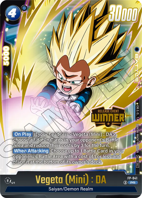 FP-041 Vegeta (Mini) : DA