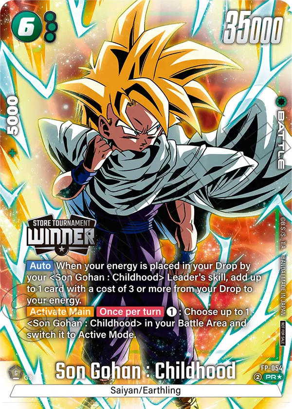 FP-054 Son Gohan : Childhood