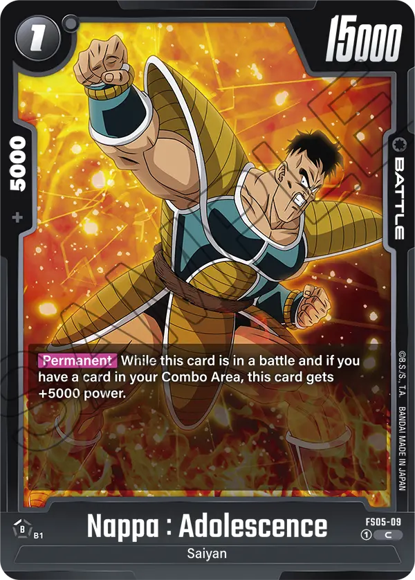 FS05-09 Nappa : Adolescence