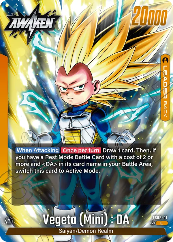 FS08-01 Vegeta (Mini) : DA