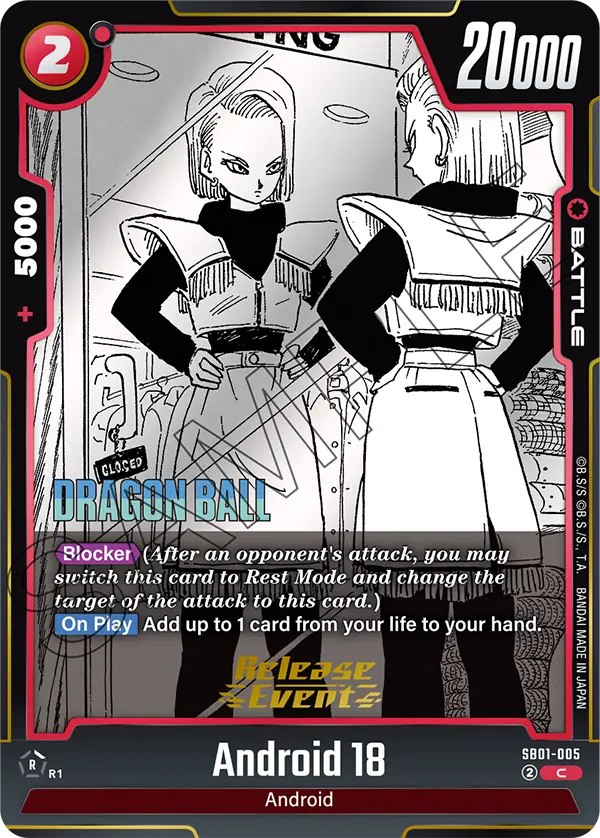 SB01-005 Android 18