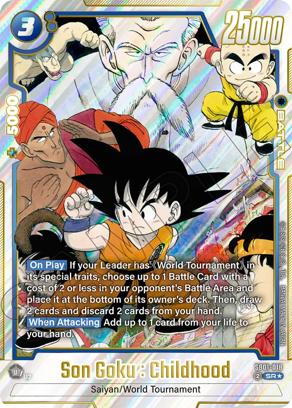 SB01-018 Son Goku : Childhood