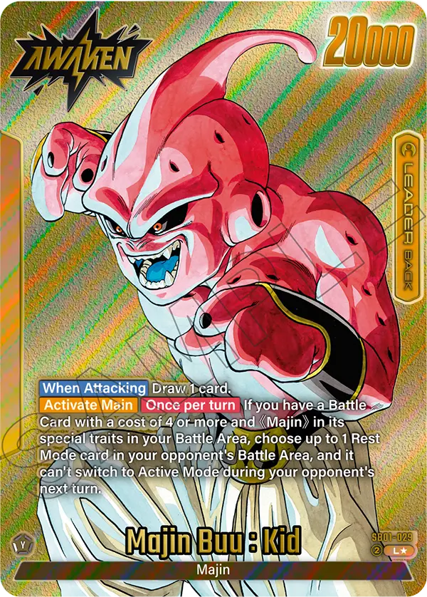 SB01-029 Majin Buu : Kid