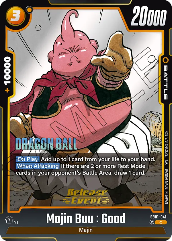 SB01-041 Majin Buu : Good
