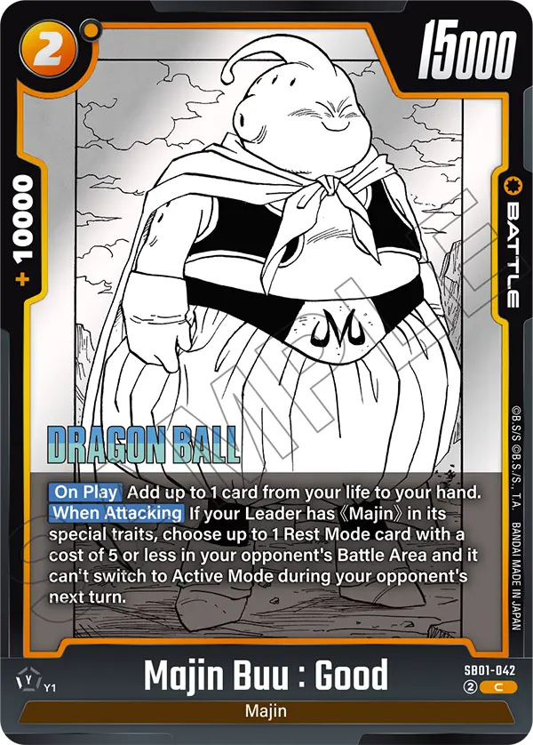 SB01-042 Majin Buu : Good