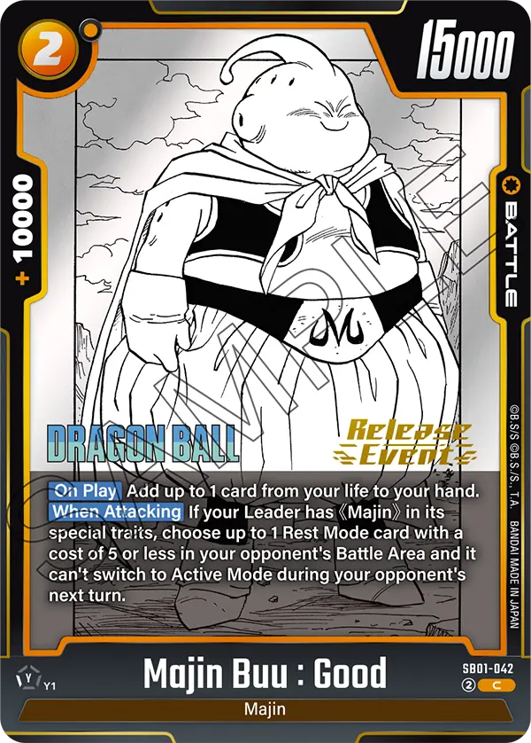 SB01-042 Majin Buu : Good