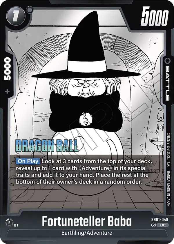 SB01-049 Fortuneteller Baba