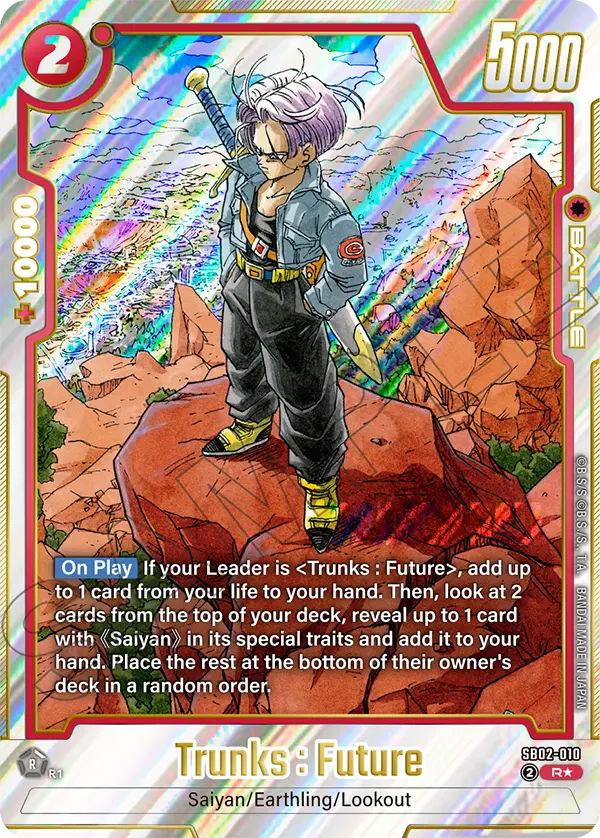 SB02-010 Trunks : Future