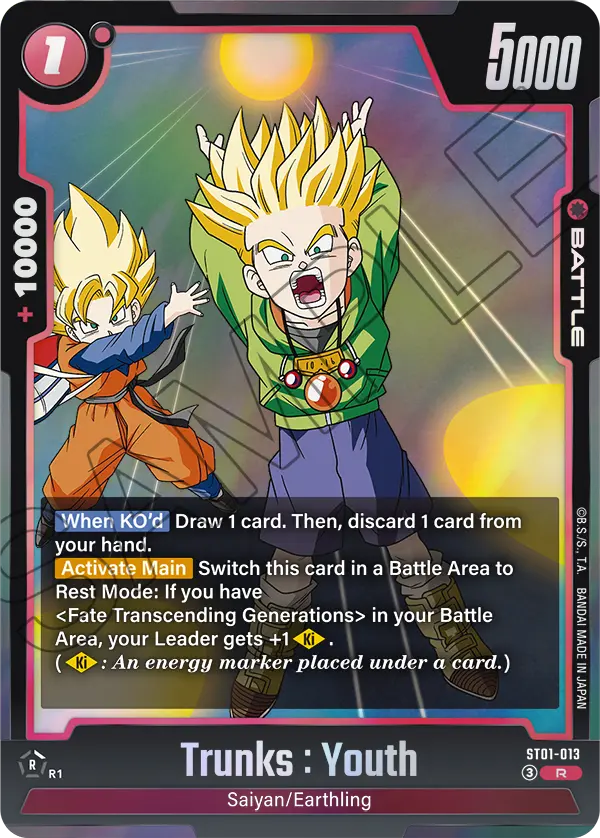 ST01-013 Trunks : Youth