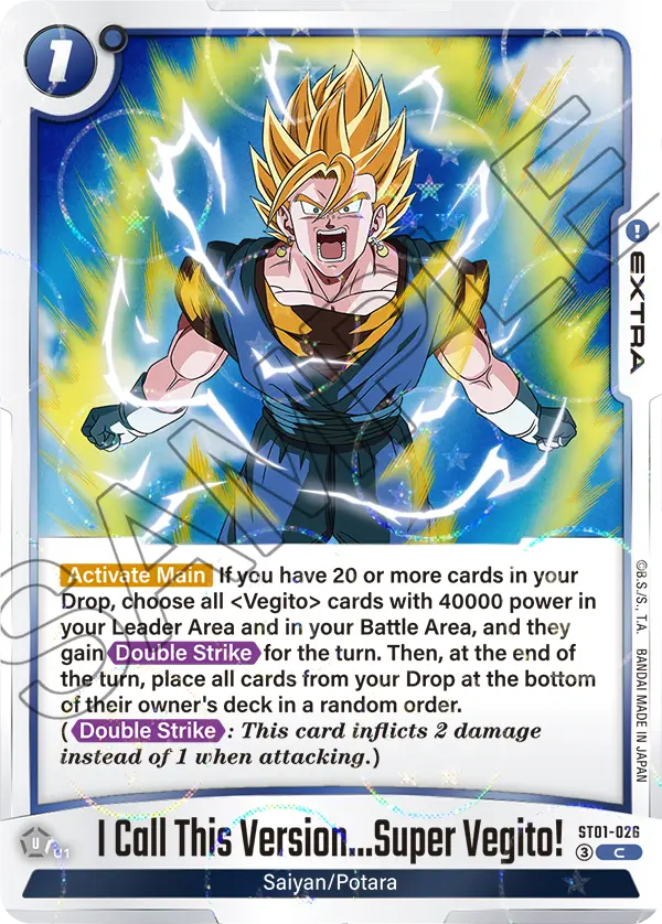 ST01-026 I Call This Version...Super Vegito!