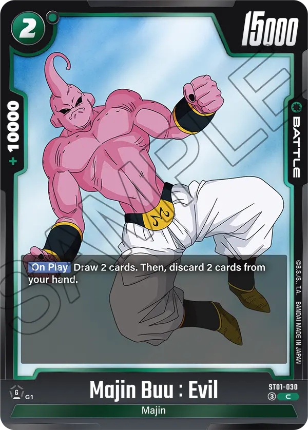 ST01-030 Majin Buu : Evil