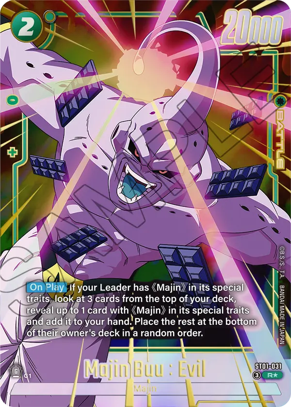 ST01-031 Majin Buu : Evil
