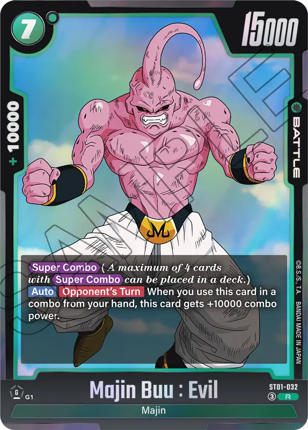 ST01-032 Majin Buu : Evil