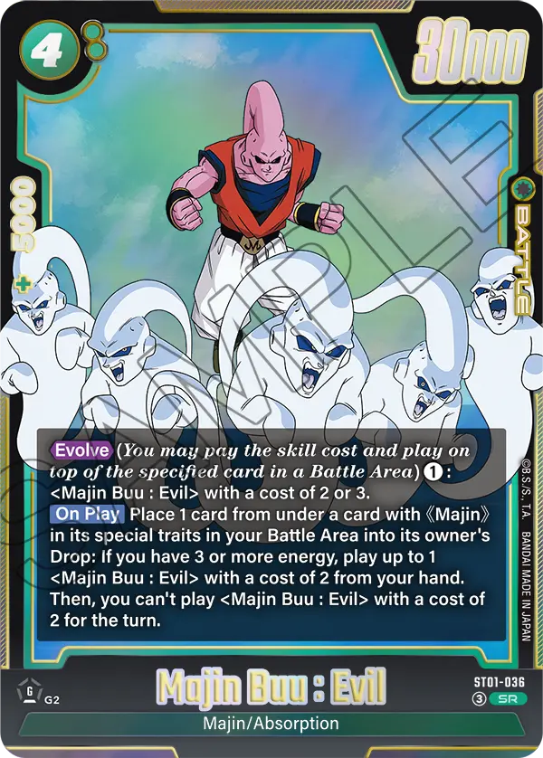 ST01-036 Majin Buu : Evil
