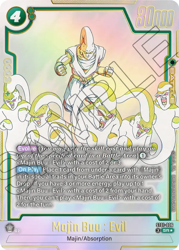 ST01-036 Majin Buu : Evil