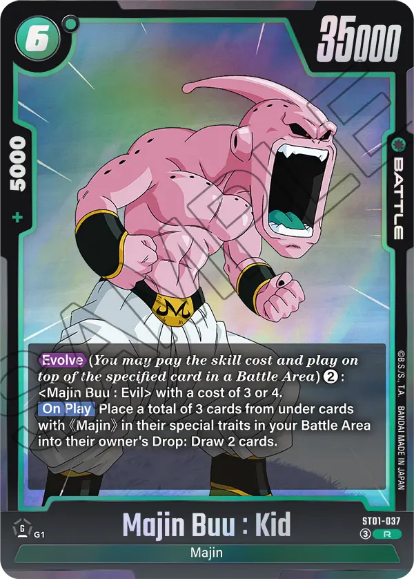 ST01-037 Majin Buu : Kid