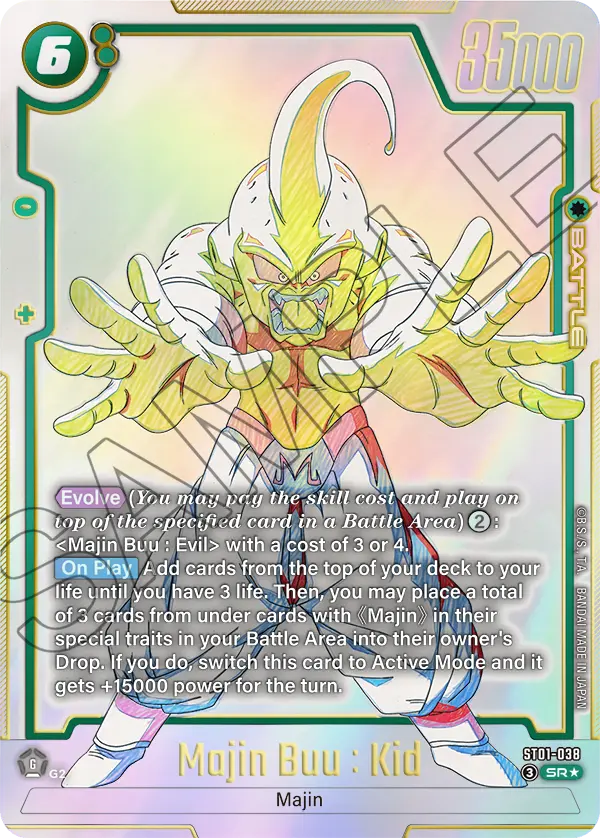 ST01-038 Majin Buu : Kid