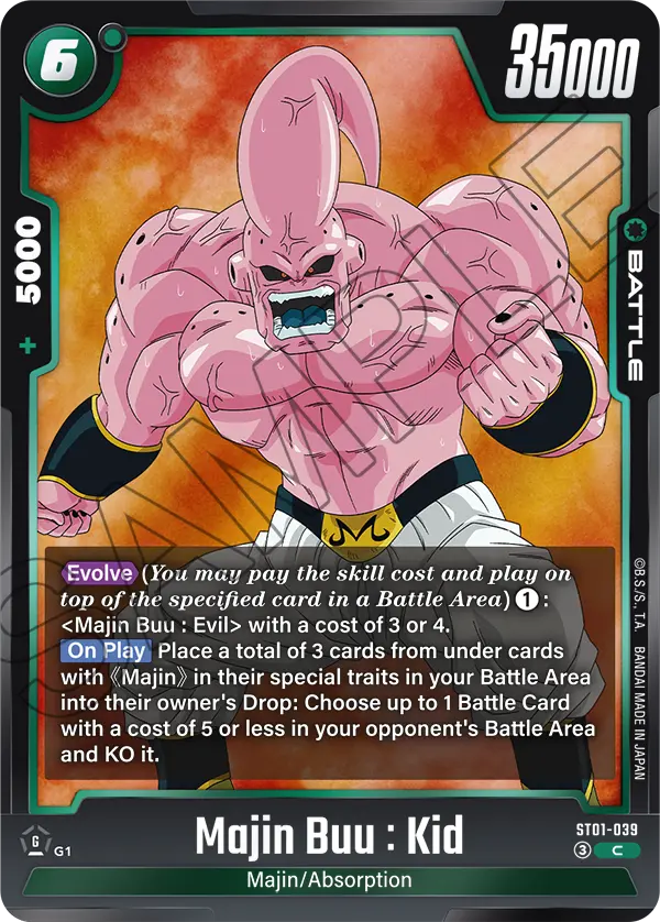 ST01-039 Majin Buu : Kid