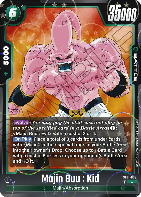 ST01-039 Majin Buu : Kid
