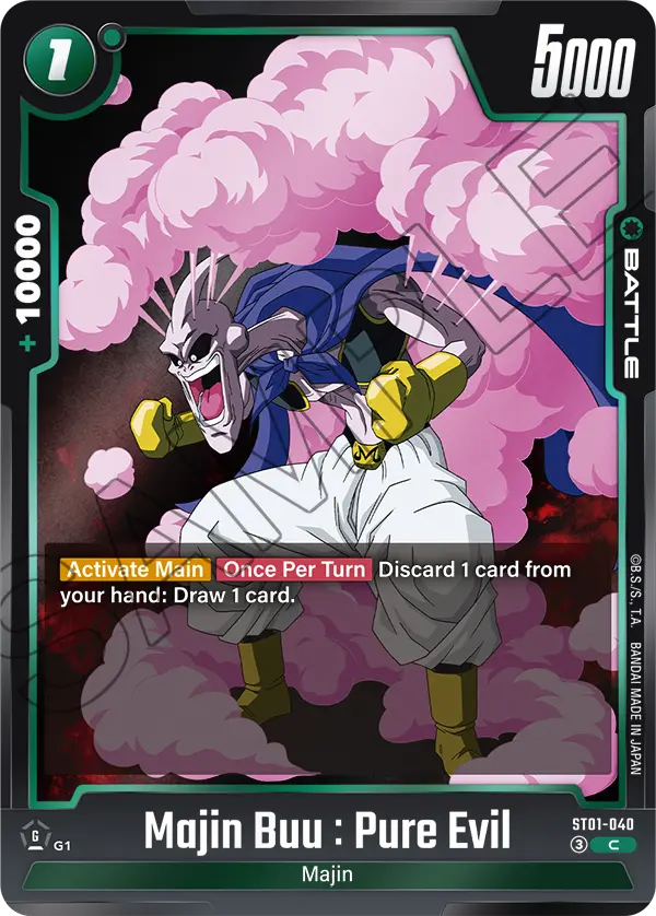 ST01-040 Majin Buu : Pure Evil