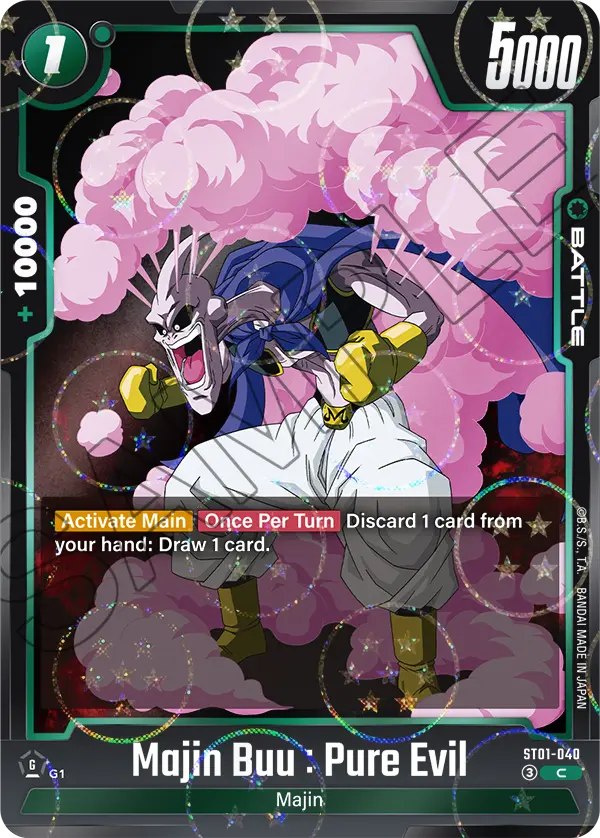 ST01-040 Majin Buu : Pure Evil