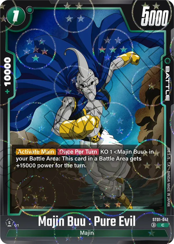 ST01-041 Majin Buu : Pure Evil