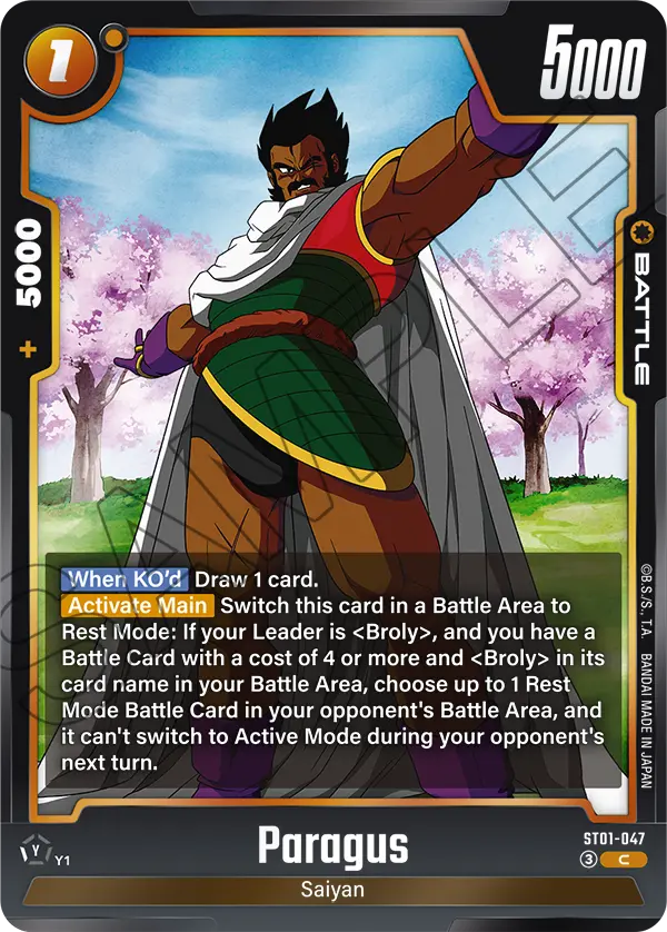 ST01-047 Paragus
