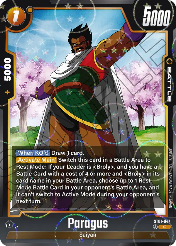 ST01-047 Paragus