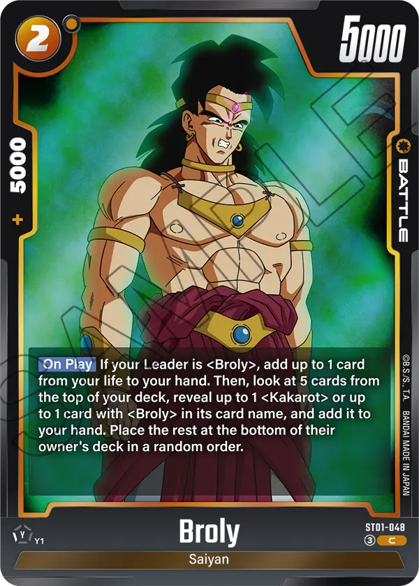 ST01-048 Broly